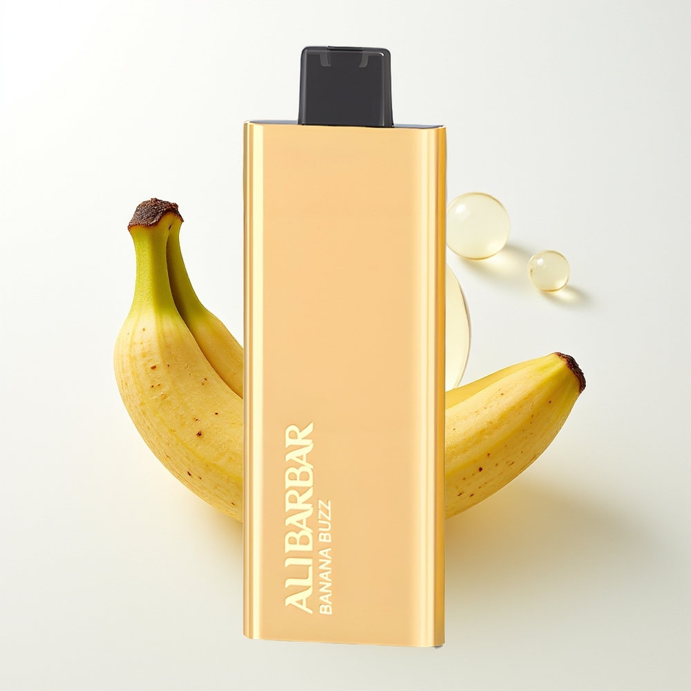 Alibarbar Pandora 7000 Pūšanas Vienreizējais Vape Banānu Bzz