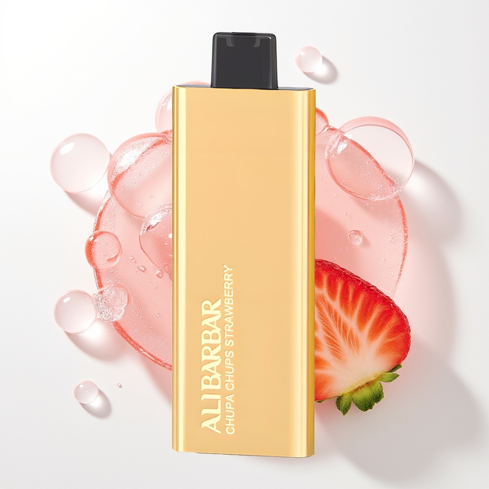 Alibarbar Pandora 7000 Pūšas Izmetamā Veipa Zemeņu Chupa Chups 17ml 1.0 Ohm