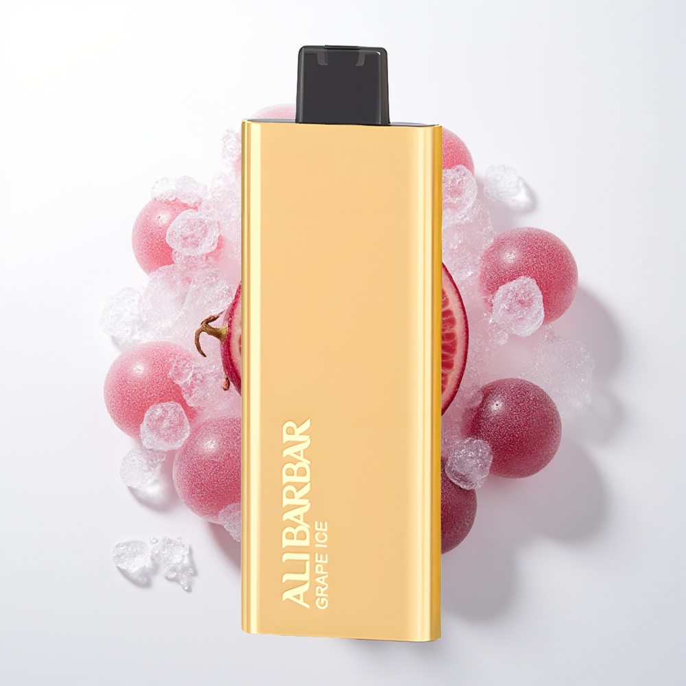 Alibarbar Pandora 7000 Pūšu Vienreizējais Vape Vīnogu Ledus 17ml 70g 1.0 Ohm