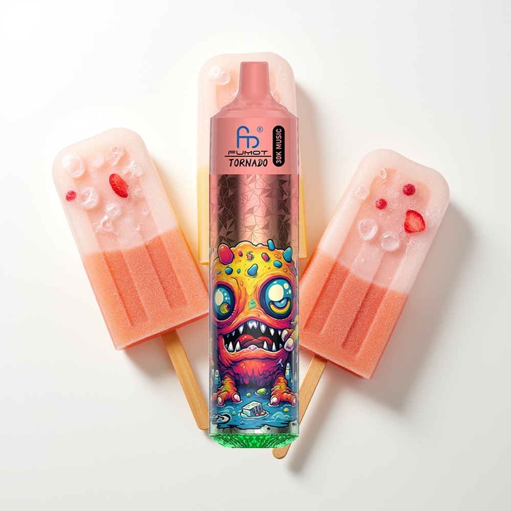 Fumot RandM Tornado 30000 Pūšanas Ledus Saldējums 30mL 2%/5% 1.0 Ohm 600mAh LED Fumot RandM Tornado 30000 Pūšanas Ledus Saldējums 30mL 2%/5% 1.0 Ohm 600mAh LED