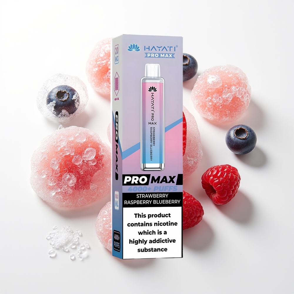 Hayati Pro Max 4000 Puffu Zemene Aveņu Melleņu