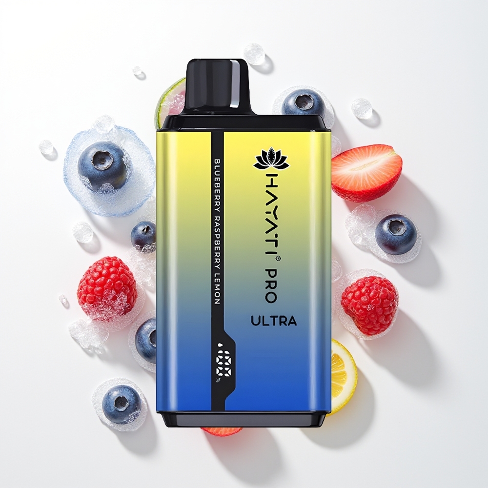 Hayati Pro Ultra 15000 Pūšu Zemenes Aveņu Citronu