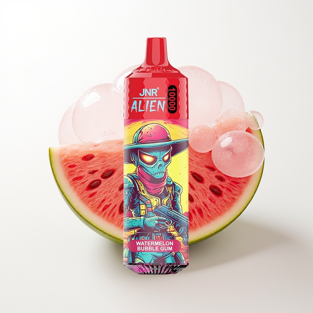 JNR Alien 10000 Pūšu Arbūzes Burbuļu Gumija RGB LED Sporta Dizains