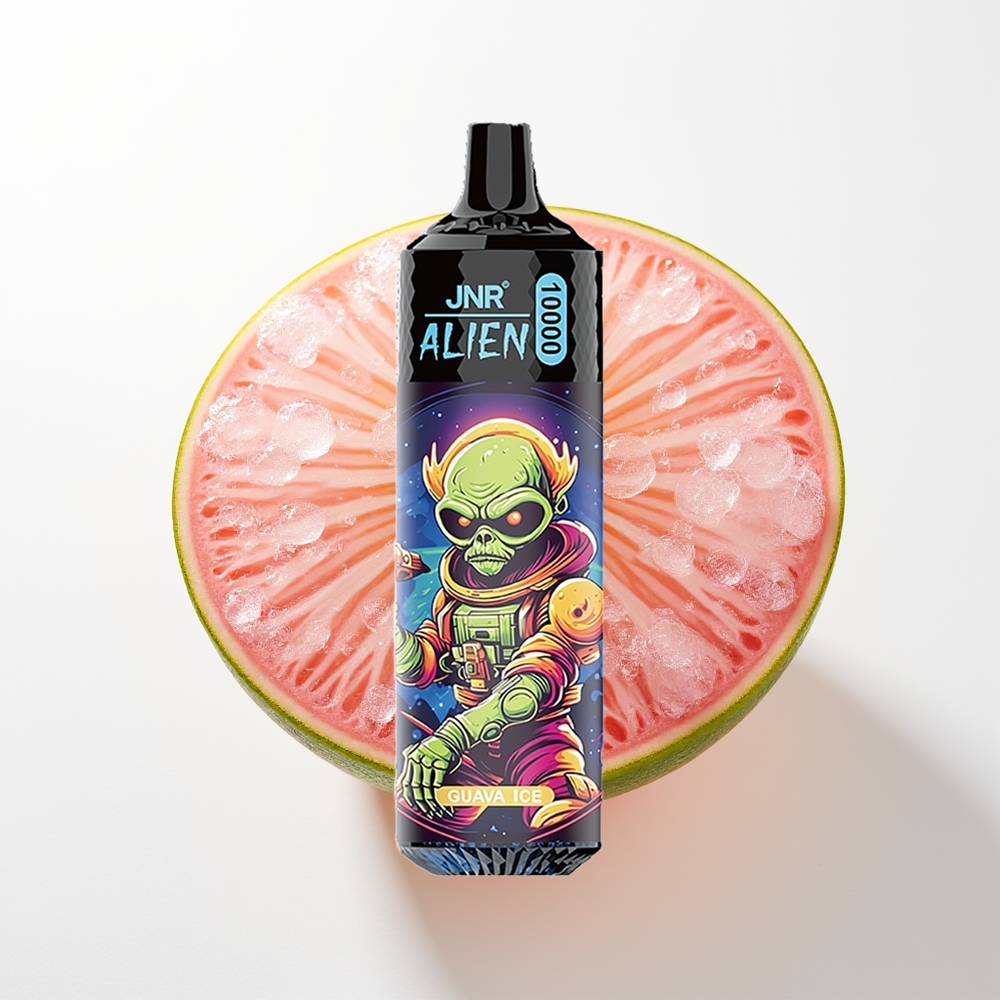 JNR Alien 10000 Pūšu Guava Ledus RGB Gaismas 850mAh 1.2 Ohm