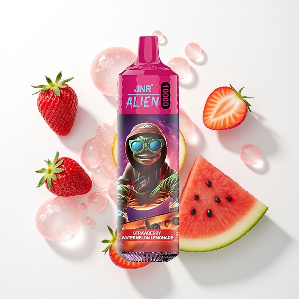 JNR Alien 10000 Pūšu Zemeņu Arbūzu Limonāde RGB LED