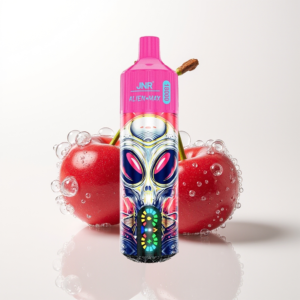 JNR Alien Max 18000 Pūšu Vienreizējās Lietošanas Vape Ķiršu-Ogu