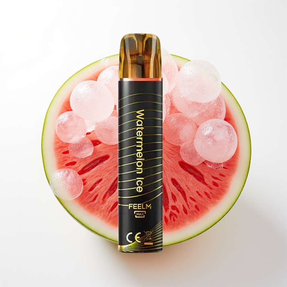JNR Black&Golden 800 Pūsti Arbūza Ledus Vienreizējās Lietošanas Vape 550mAh 2ml 2% Nikotīns TPD