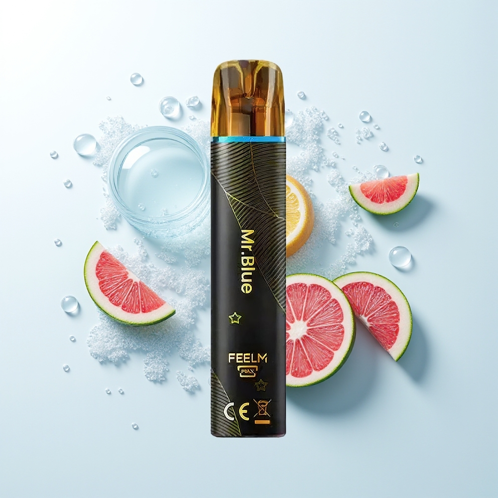 JNR Black&Golden 800 Pūti Mr Zils Vienreizējās Lietošanas Vape 550mAh 2ml 2% Nikotīns TPD