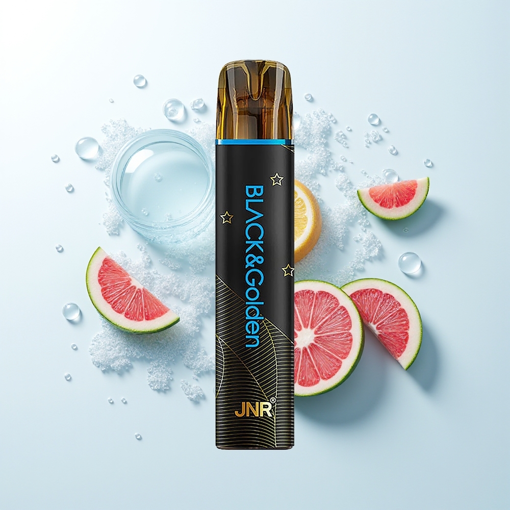 JNR Black&Golden 800 Pūti Mr Zils Vienreizējās Lietošanas Vape 550mAh 2ml 2% Nikotīns TPD