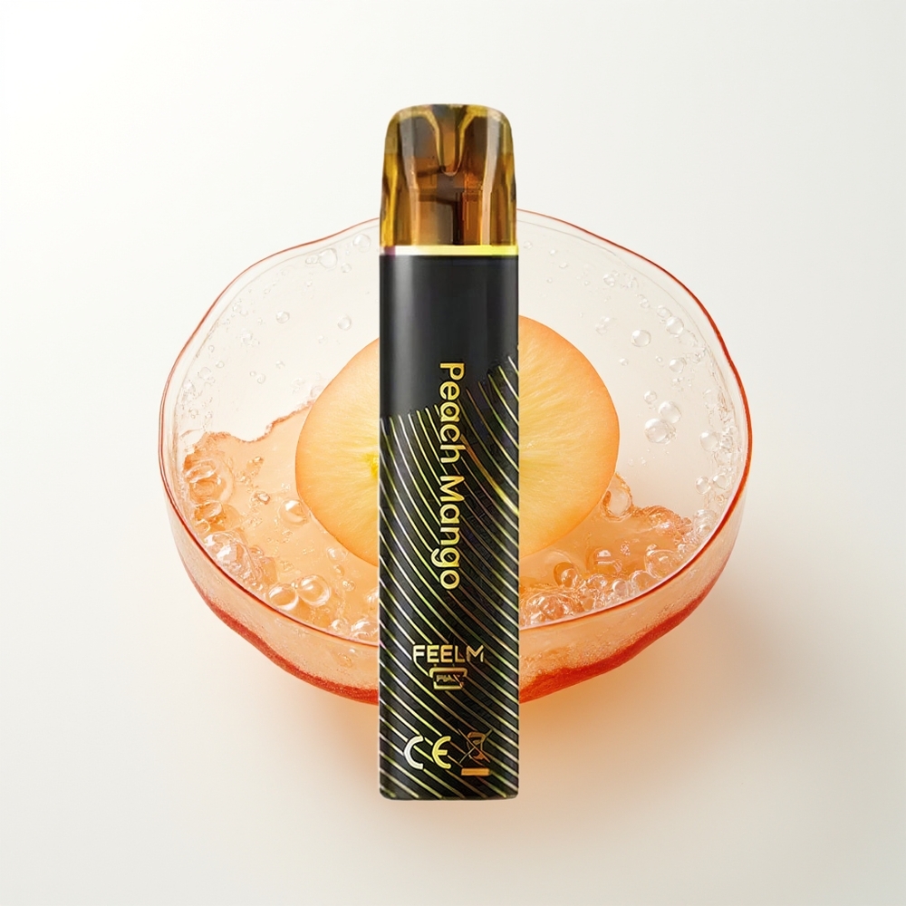 JNR Black&Golden 800 Pūti Vienreizējās Lietošanas Vape Persiku Mango 550mAh 2ml 2% Nikotīns