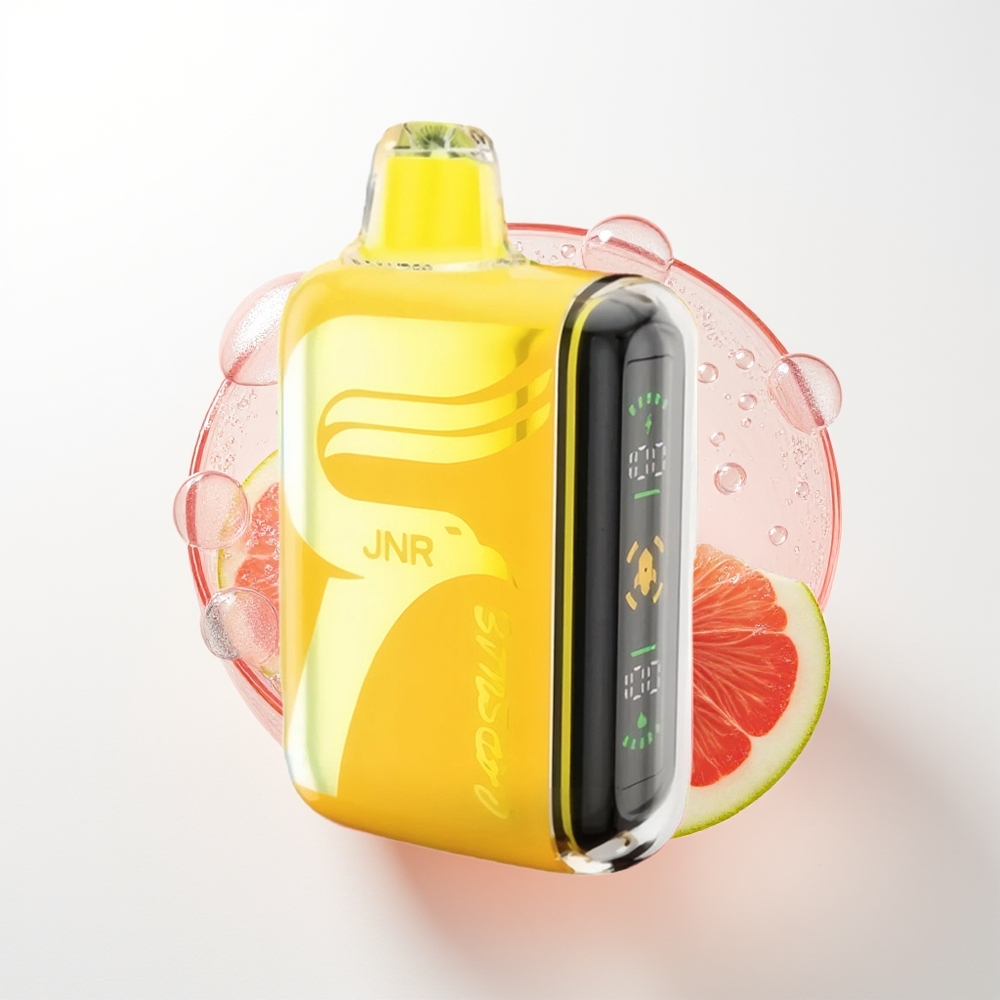 JNR Capsule 15000 Pūšu Vienreizējās Lietošanas Vape Tropiskā Punča 850mAh 20ml 20W Dubultais Mesh Spole LED Displejs Boost Režīms Type-C Ātrā Uzlāde Pilnā Ekrā Iegrimšana Akumulatora & Vape Displejs 2