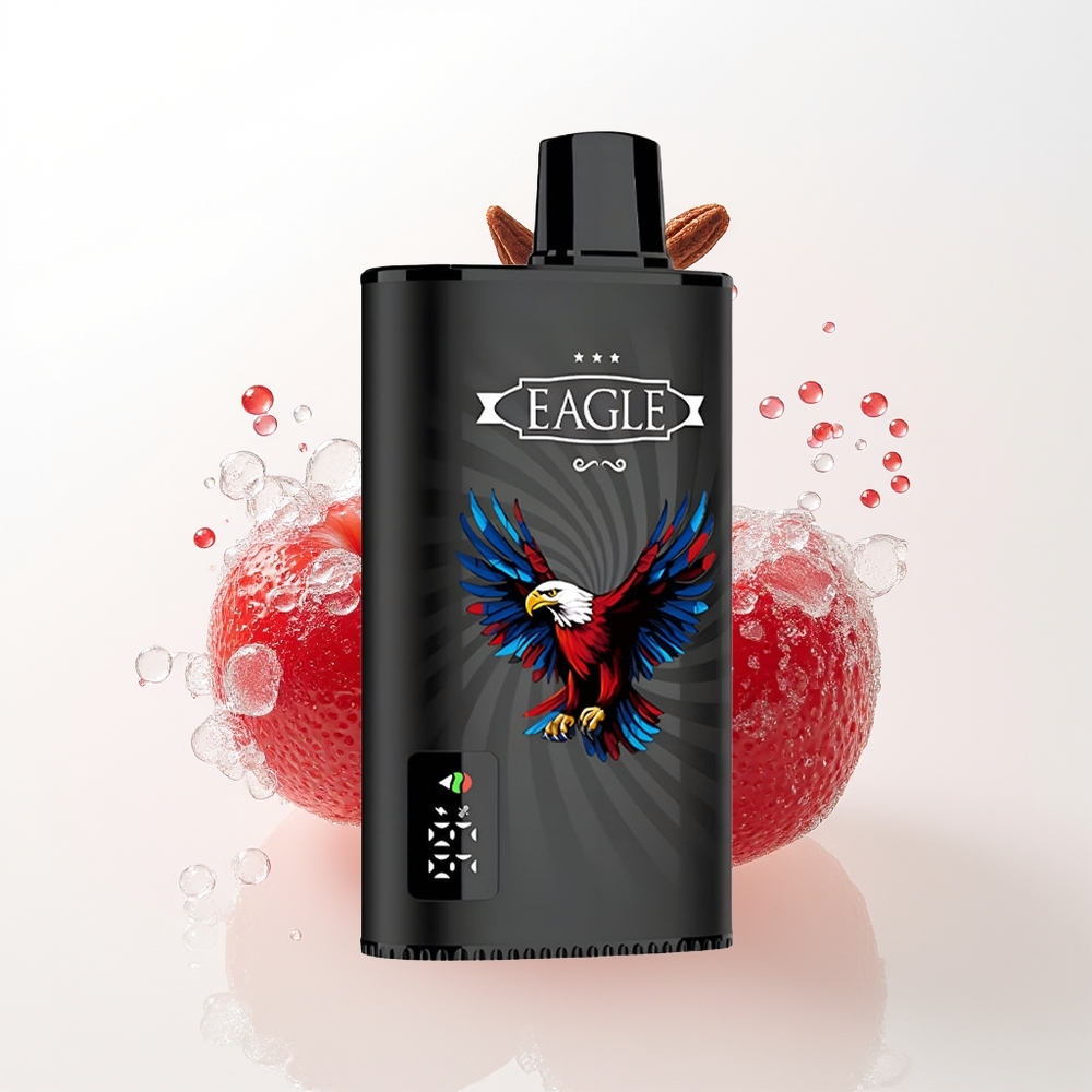 JNR EAGLE Smart 23000 Pūšu Vienreizējās Lietošanas Vape Ķiršu Kola 1.0ohm Mesh Coil 25ml e-Liquid 750mAh Battery Type-C