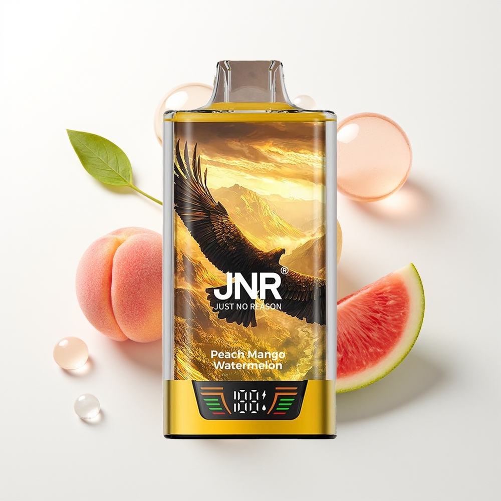 JNR Falcon Pro 28000 Disposable 28000 Pūtiņas Persiku Mango Arbūzs 30ml 950mAh 5% Nicotīna
