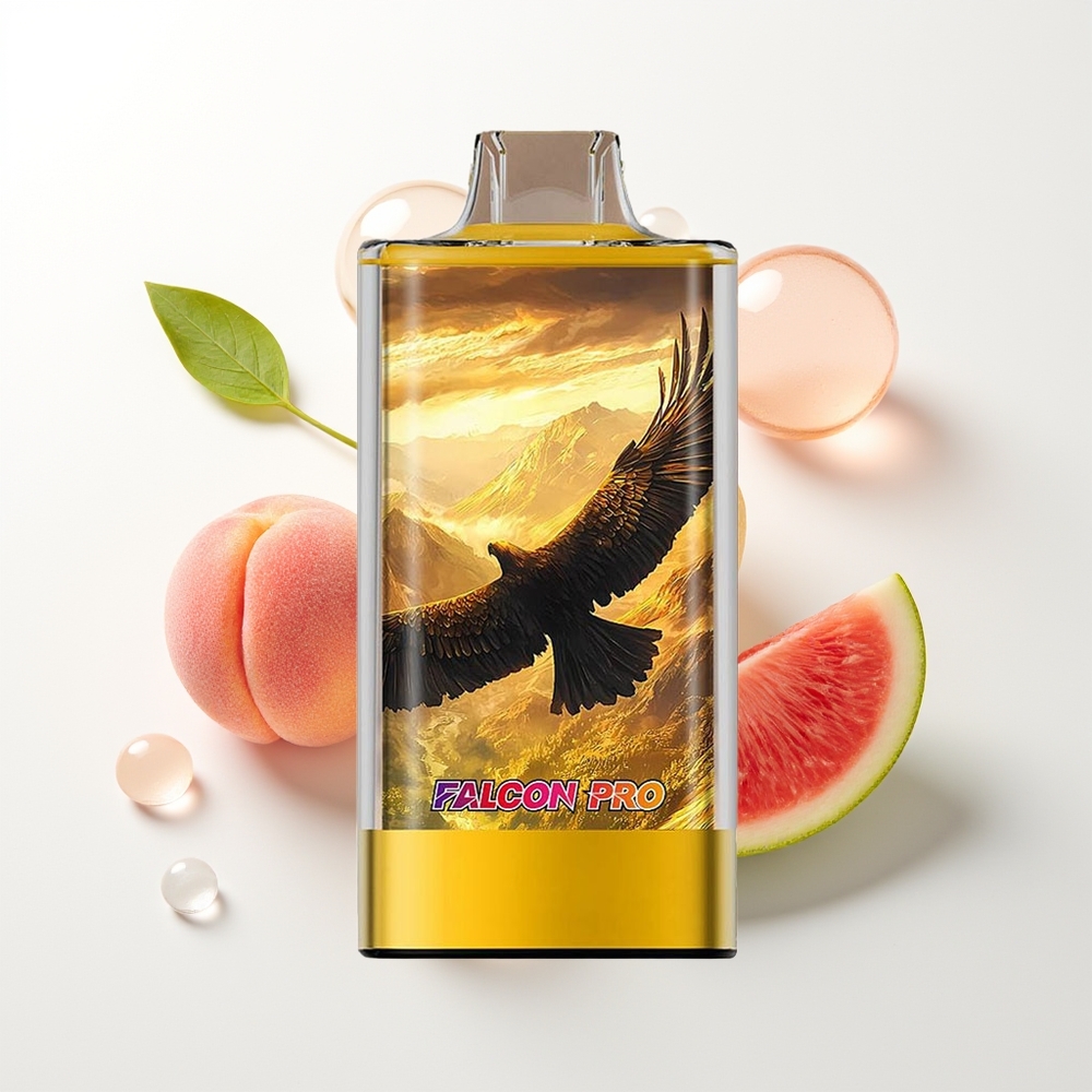 JNR Falcon Pro 28000 Disposable 28000 Pūtiņas Persiku Mango Arbūzs 30ml 950mAh 5% Nicotīna