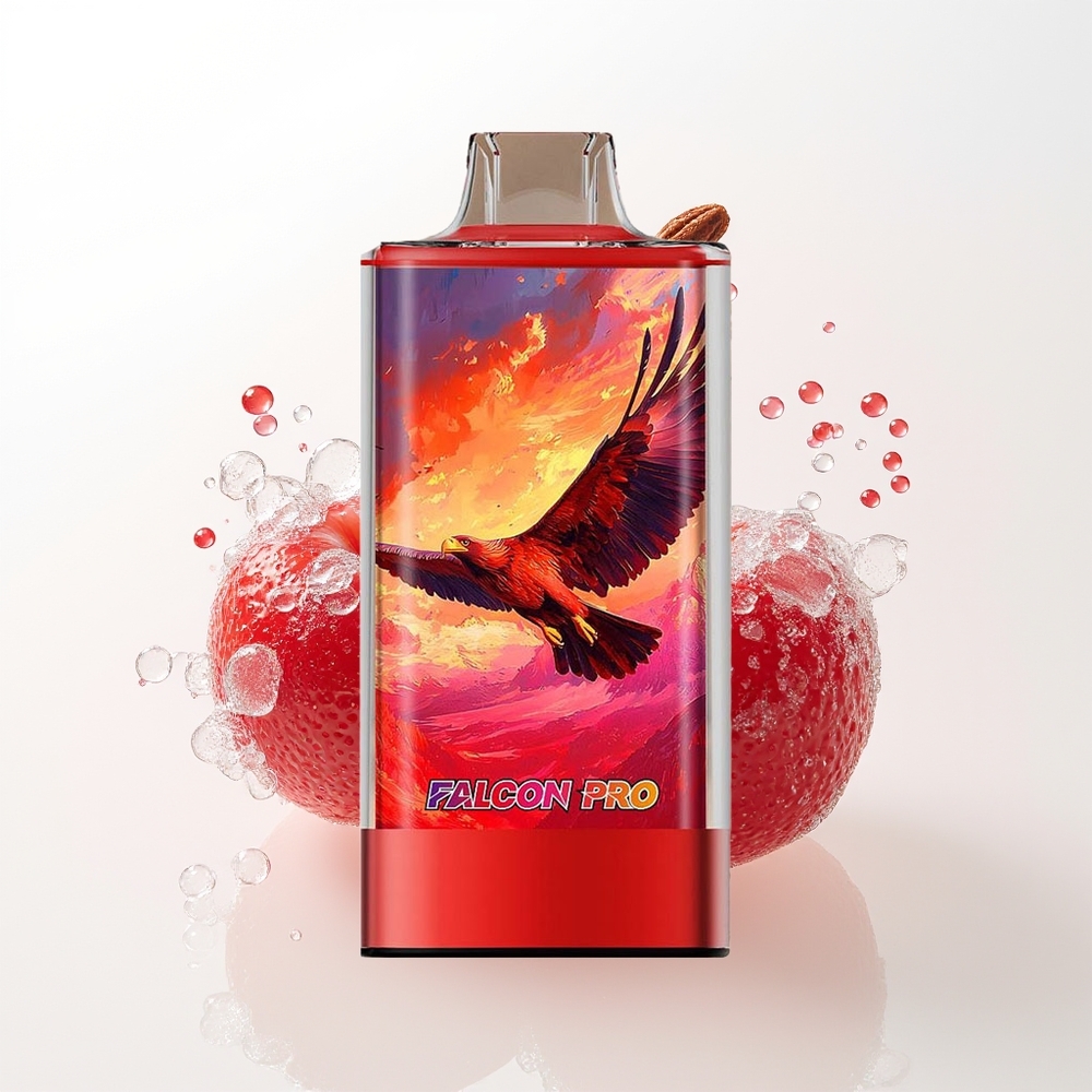 JNR Falcon Pro 28000 Izmēģinājums Kiršu Kola Vienreizējās Lietošanas Vape 30ml 950mAh 5% Nicotīna MTL