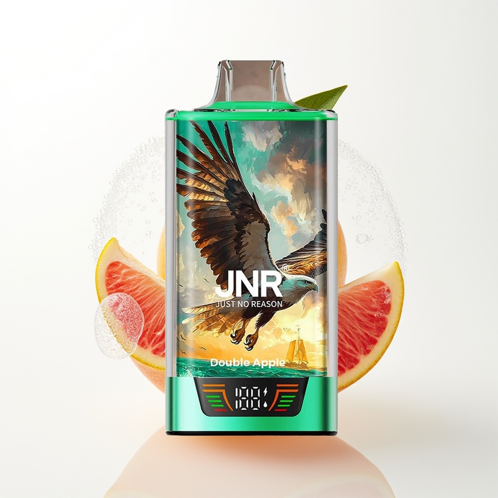 JNR Falcon Pro 28000 Izmetamais Veips Dubultā Ābele 30ml 950mAh 5% Nikotīns Vieddisplejs Dubultais Režģis USB-C MTL