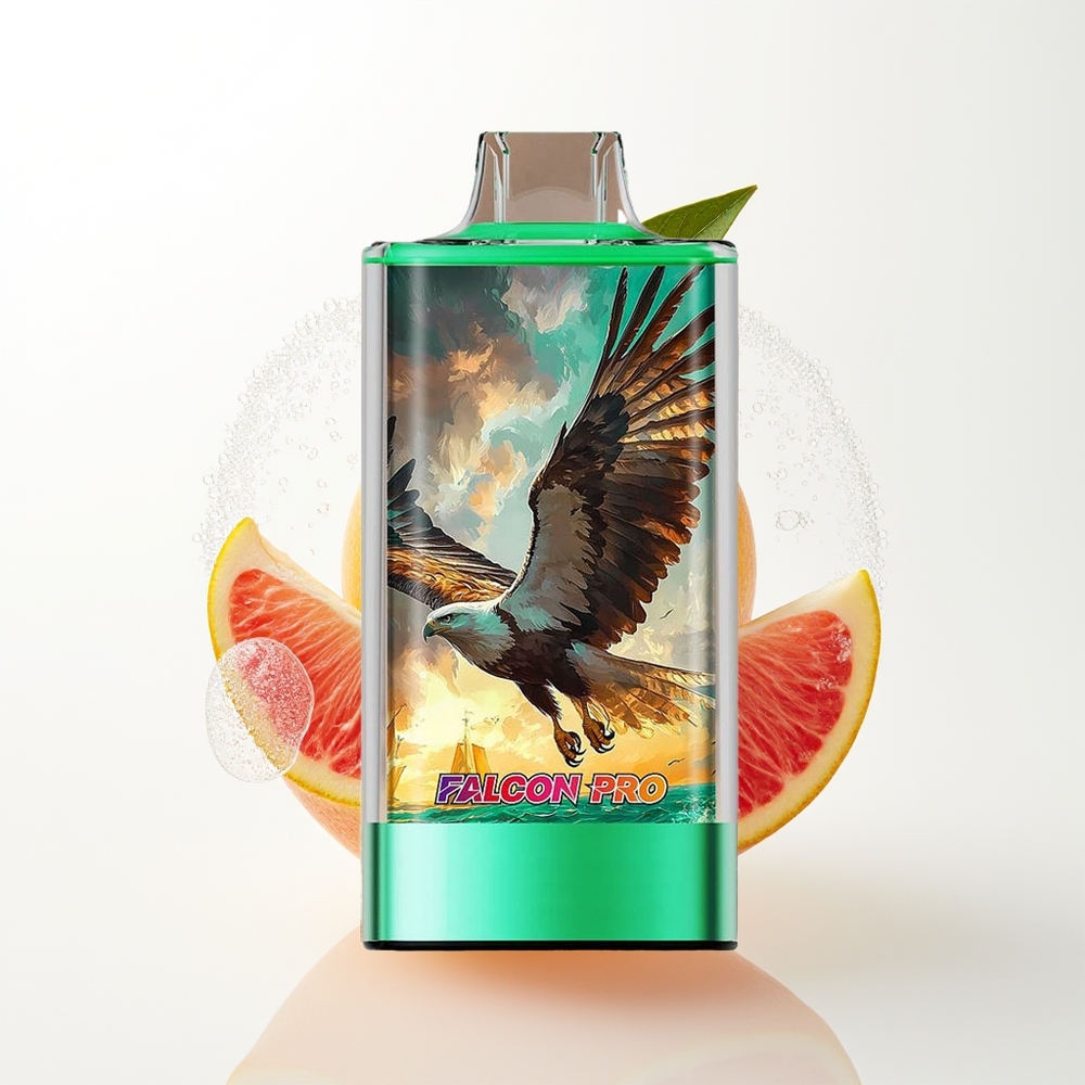 JNR Falcon Pro 28000 Izmetamais Veips Dubultā Ābele 30ml 950mAh 5% Nikotīns Vieddisplejs Dubultais Režģis USB-C MTL