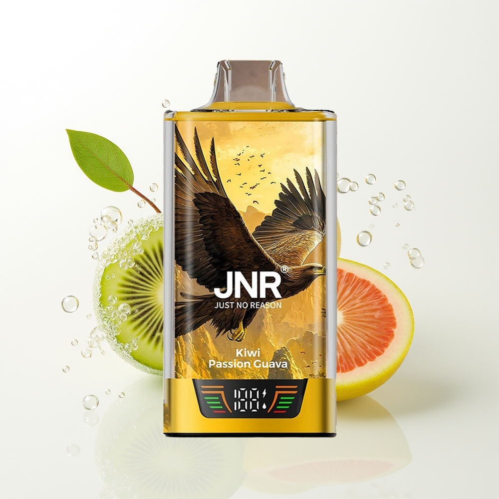 JNR Falcon Pro 28000 Vienreizējās Lietošanas Vape Vīģu Pasijas Gvajava