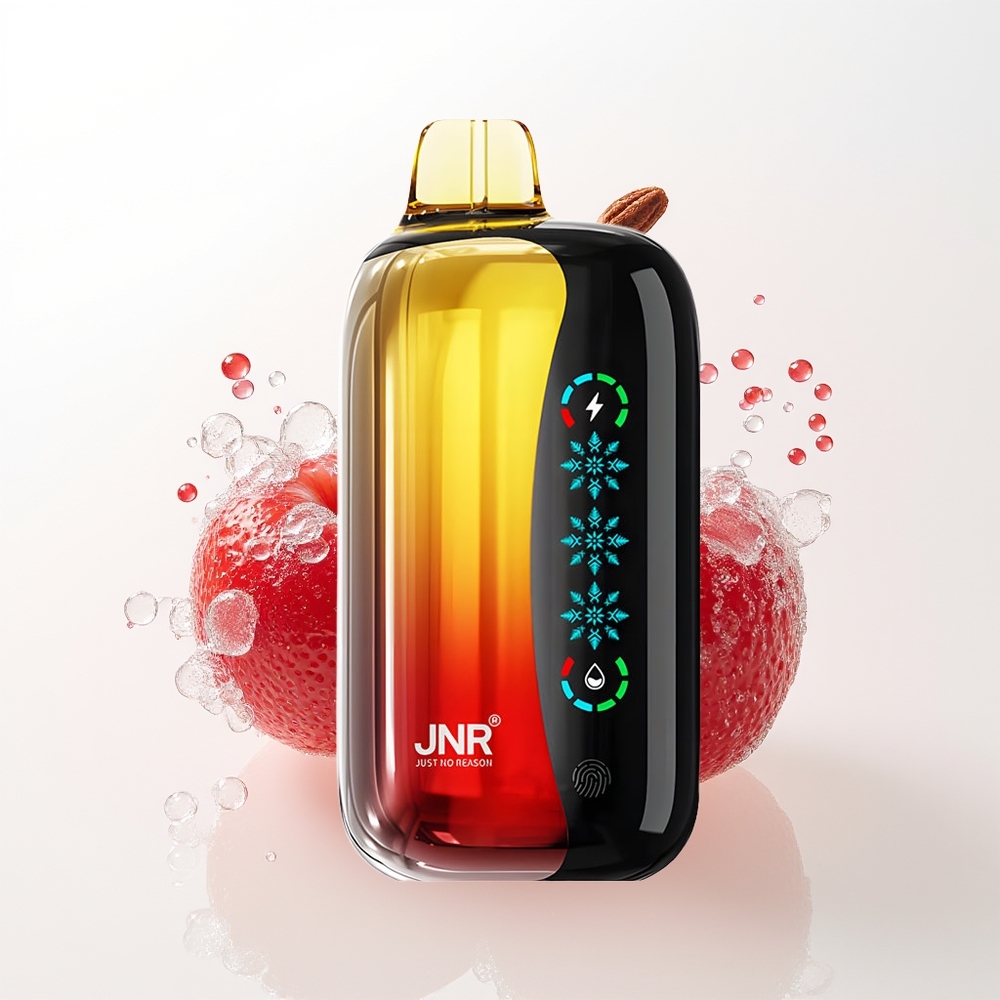 JNR Flex Ice 21000 Pūšķi Vienreizējās Lietošanas Vape Ķiršu Kola Pielāgojams Gaiss, 26ml E-šķidrums, 1,2 Ohm Dual Mesh, 1000mAh, Type-C Uzlāde