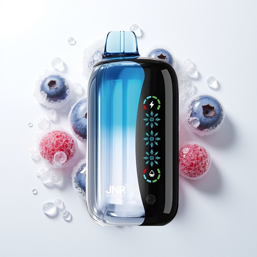 JNR Flex Ice 21000 Puffs Izmērāmais Airflow Aukstā Zemenīšu Ledus Vienreizējās Lietošanas Vape