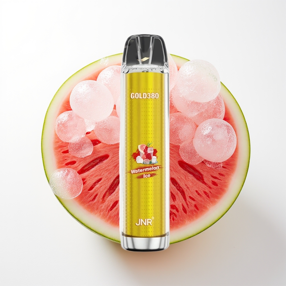 JNR Glod380 6000 Pūšu Vienreizējās Lietošanas Vape Arbūzu Ledus ar 1500mAh Akumulatoru, 1.0ohm Mesh Spole un 13ml E-Šķidruma Ietilpību