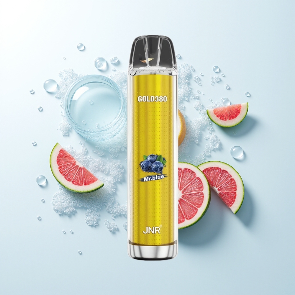 JNR Glod380 6000 Pūšu Vienreizējais Vape Zilais Kungs 1500mAh 1.0ohm 13ml