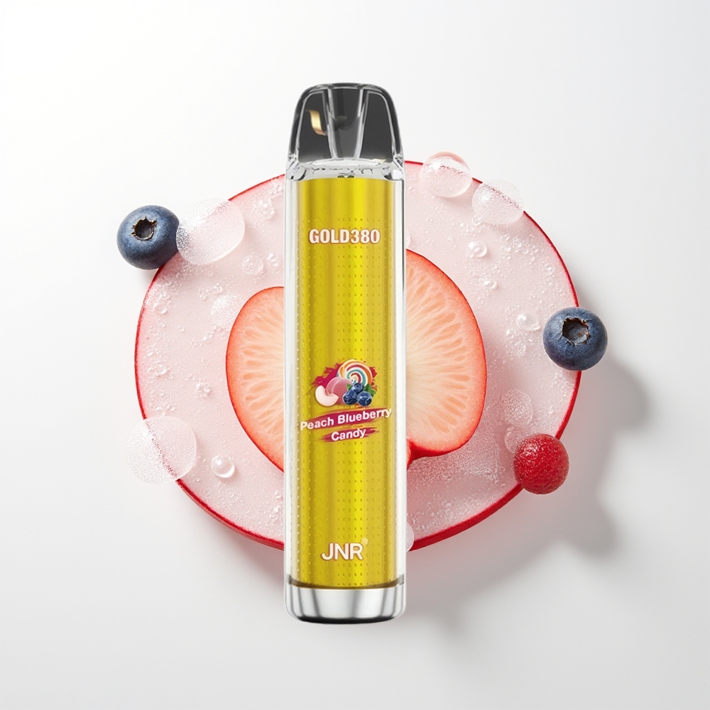 JNR Glod380 6000 Puffs Vienreizējās Lietošanas Vape Persiku Zemenes (1500mAh 1.0ohm 13ml)