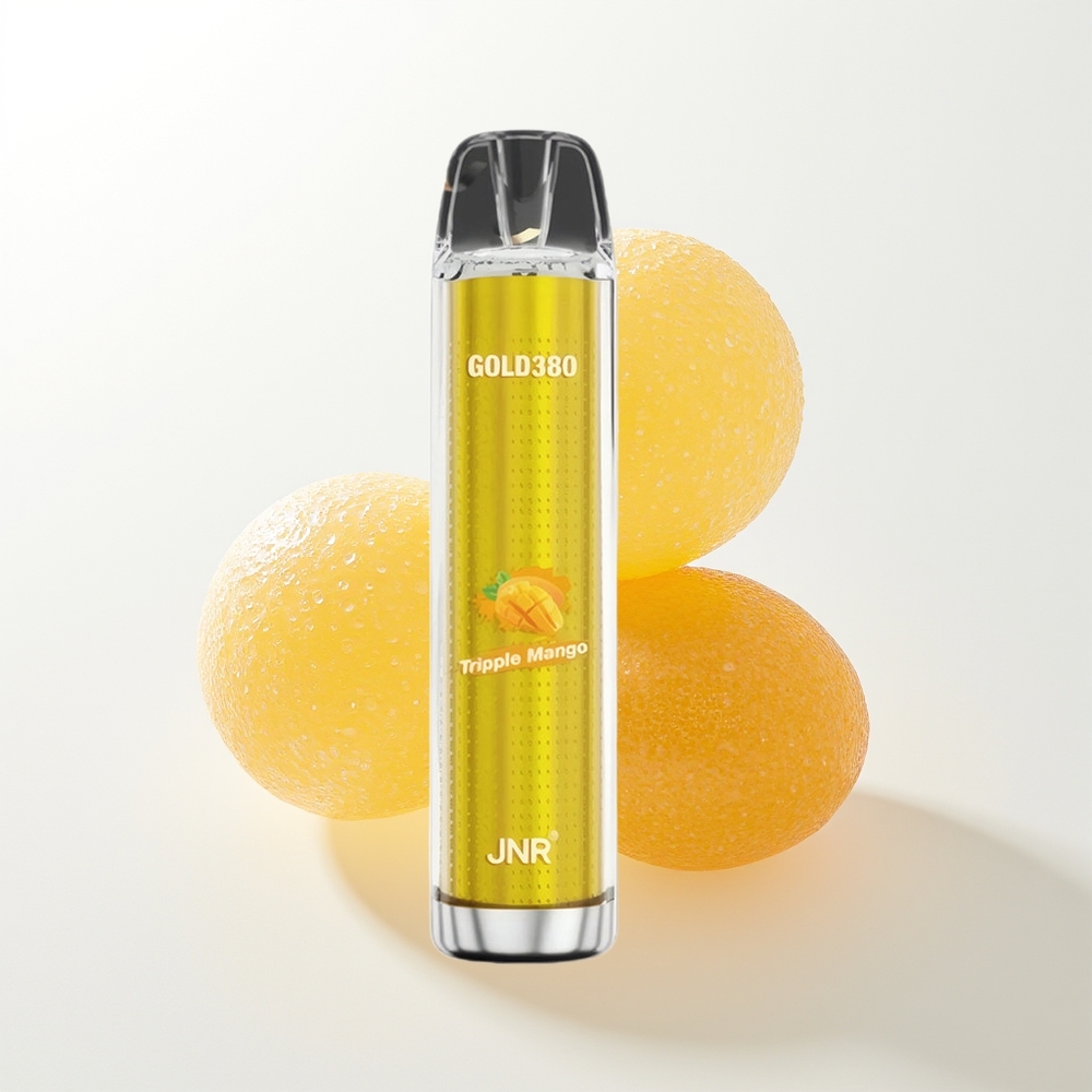 JNR Glod380 6000 Puffs Vienreizējās Lietošanas Vape Trīs Mango 1500mAh 1.0ohm 13ml