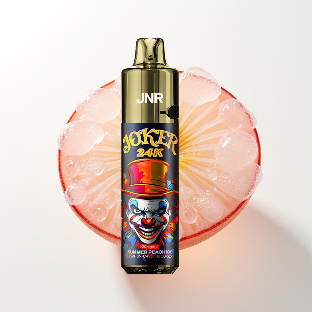 JNR Joker 24000 Pūšu Vasaras Persiku Ledus Refillable Pod 2+10ml 800mAh Type-C