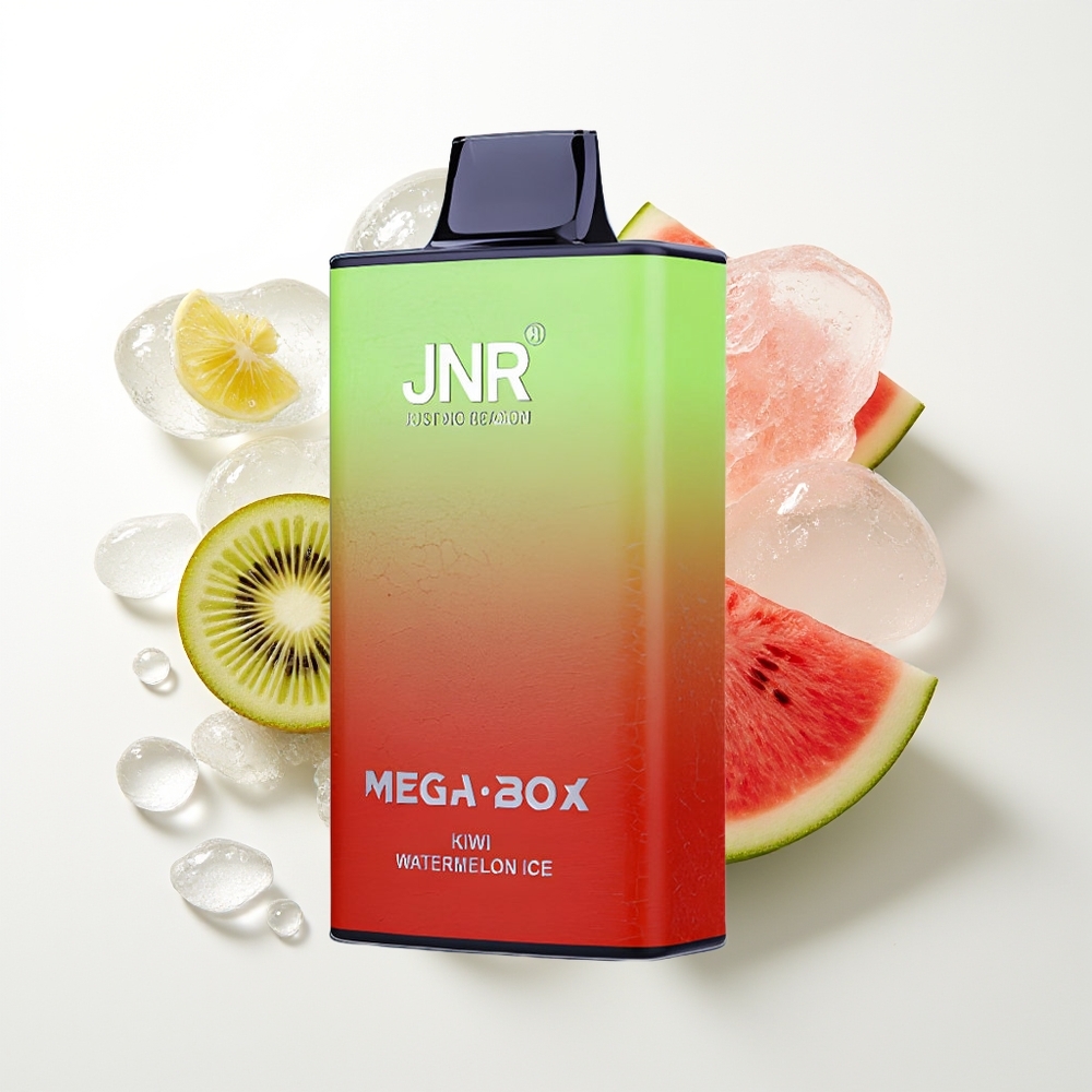 JNR Mega Box 25000 Pūtas Vienreizējās Lietošanas Vape Ķiršu Arbūzu Ledus ar 30ml EŠĪID un Type-C Uzlādi