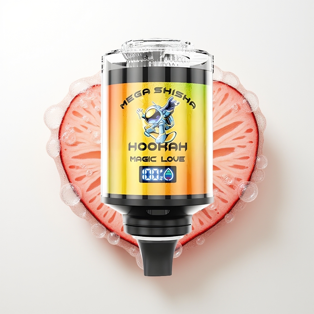 JNR Mega Shisha Hookah 100K 60ml 2200mAh 2% Nikotīna Mīlestība