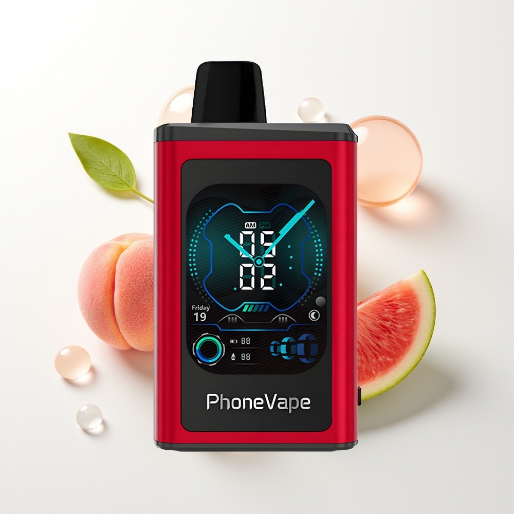 JNR PhoneVape 30000 pūšu Vienreizējās Lietošanas Vape Persiku Mango Arbūzs 850mAh Turbo Gaisa Plūsma Apps
