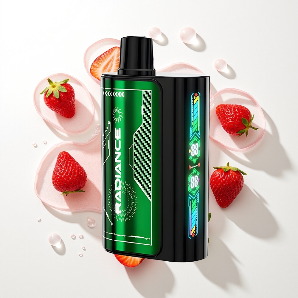 JNR Radiance 31000 Puffs Disposable Vārpstas Zemeņu Ķīviens 28ml 2% Nikotīna Type-C