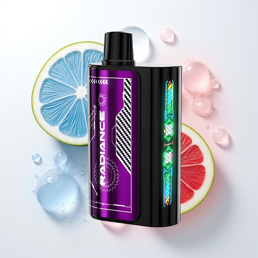 JNR Radiance 31000 Puffu Vienreizējās Lietošanas Vape Zilā Aveņķiršu 28ml 2% Nikotīna