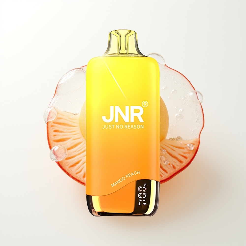 JNR Rainbow 10500 Pūšu Izdzeramais Veips Mango Persiks 600mAh 18ml USB-C 0.8Ω