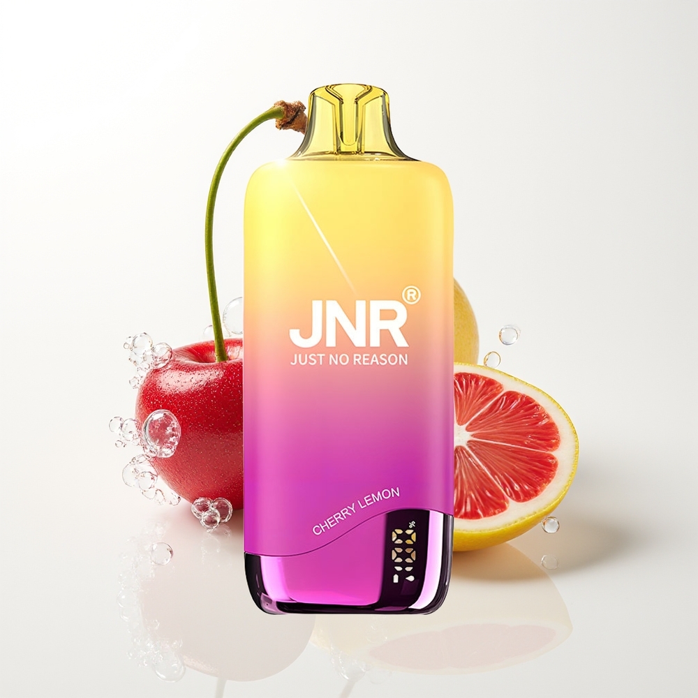 JNR Rainbow 10500 Pūšu Izmēšamais Veips Ķiršu Citrons 600mAh 18ml 0.8ohm