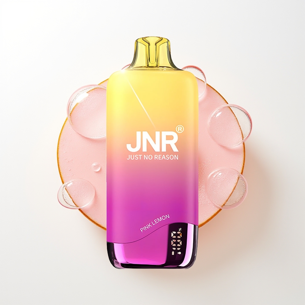 JNR Rainbow 10500 Puffs Vienreizējās Lietošanas Vape Rozā Citrons 600mAh 18ml 0.8ohm USB-C