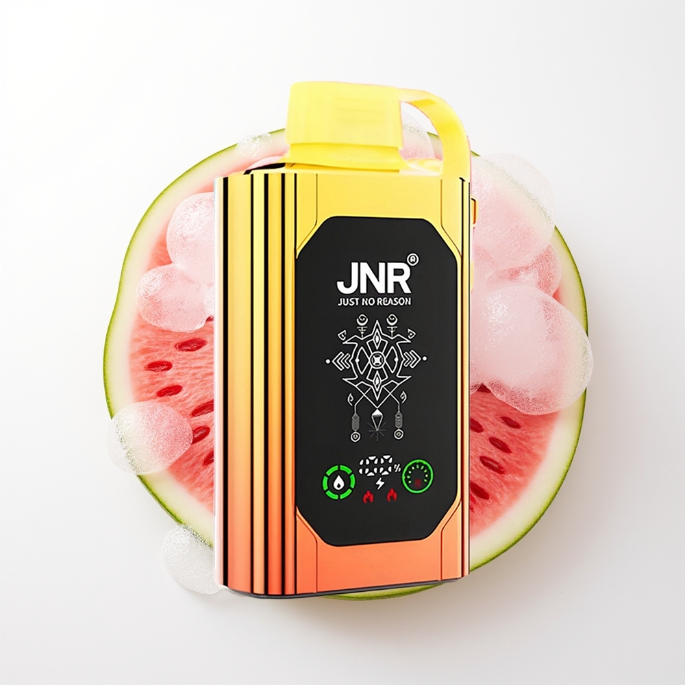 JNR Shisha Hookah Box 20500 Pūšanas HD Displejs 1000mAh 25ml Dubultais Režģis & Dubultais Kodols Type-C Straumeņu Ātrās Uzlādes 0%,2%,5% Arbūzu Zemeņu Sķēvīšu Gumija