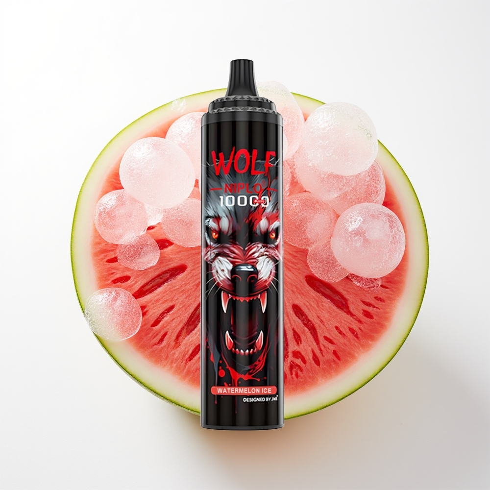 JNR Wolf Niplo 10000 Pūšņi Arbūzu Ledus 1.0 Ohm 650mAh 20ml Type-C