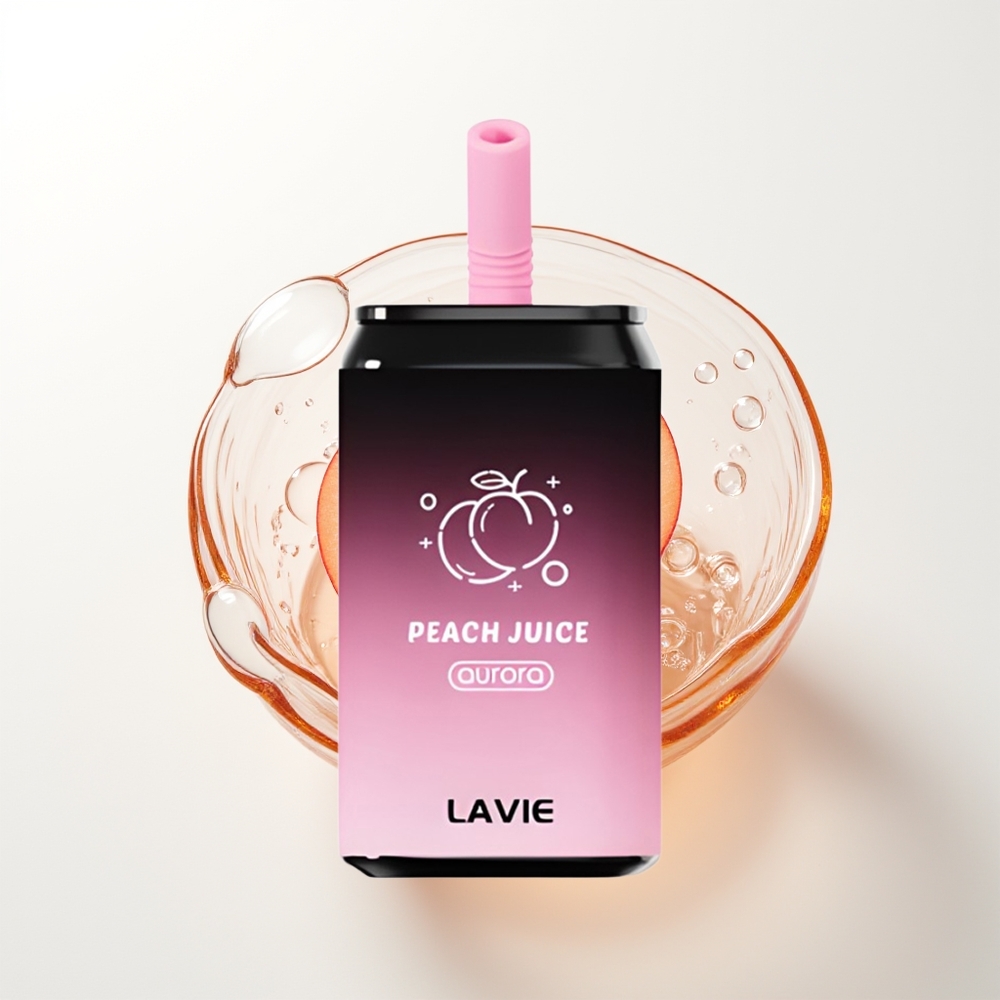 LAVIE Aurora 11000 Pūšas Persiku Sula 22ML 650mAh Type C
