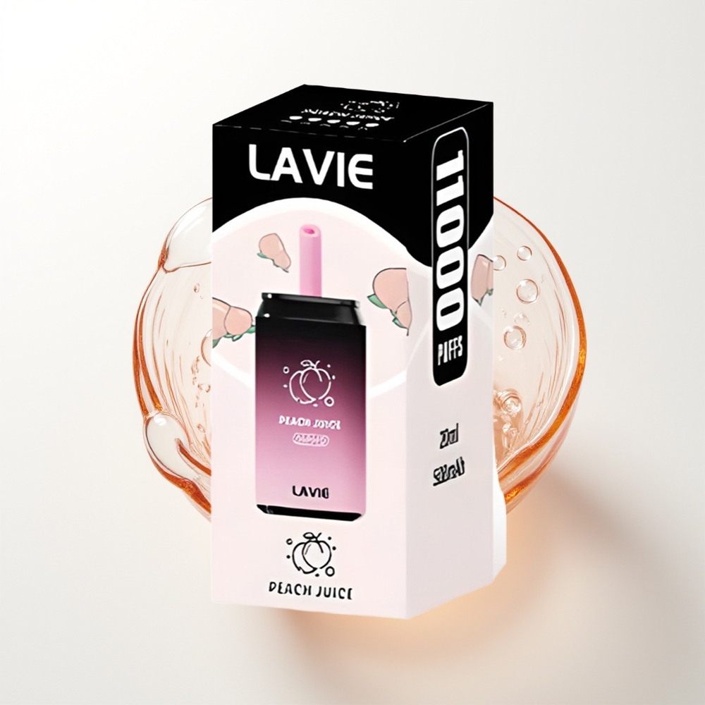 LAVIE Aurora 11000 Pūšas Persiku Sula 22ML 650mAh Type C
