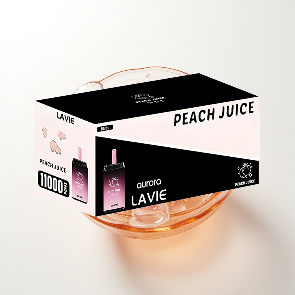 LAVIE Aurora 11000 Pūšas Persiku Sula 22ML 650mAh Type C