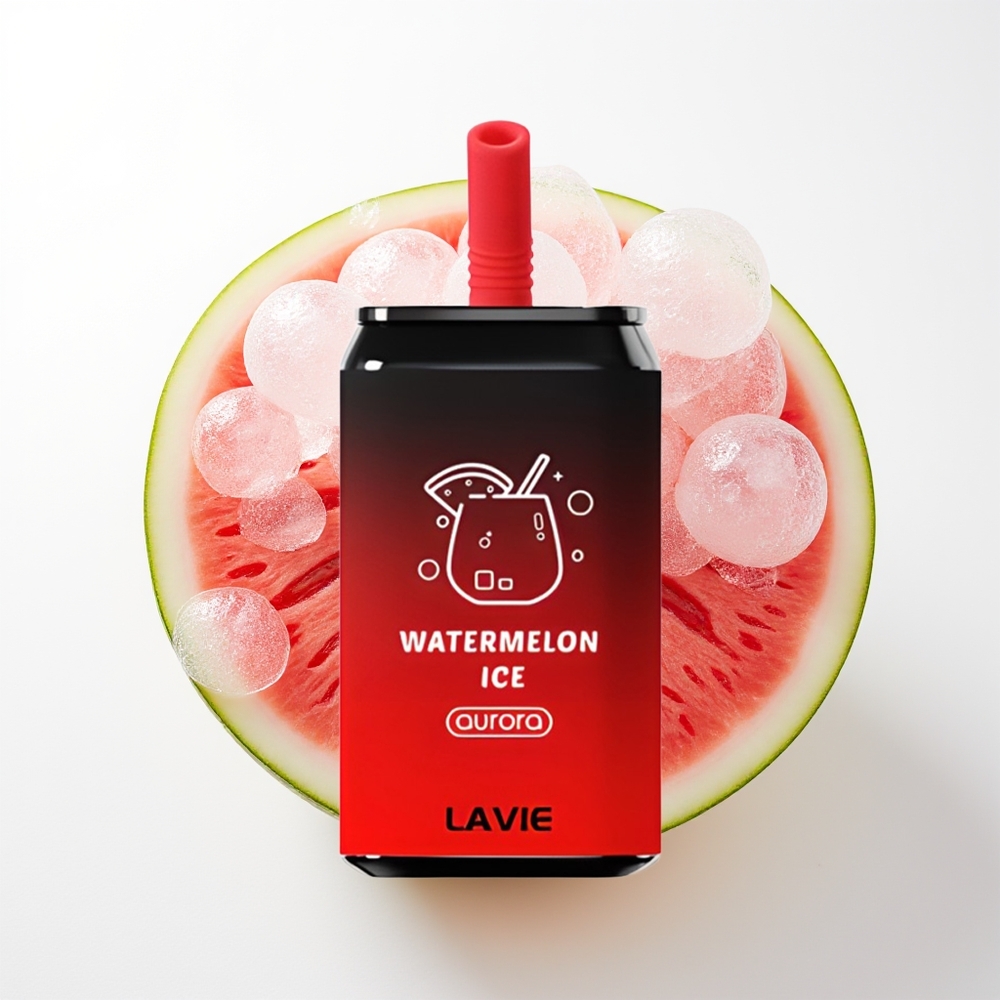 LAVIE Aurora 11000 Pūšieni Arbūza Ledus 0%, 2%, 5% Nikotīns 22ML e-šķidrums 650mAh Type C Uzlādējams