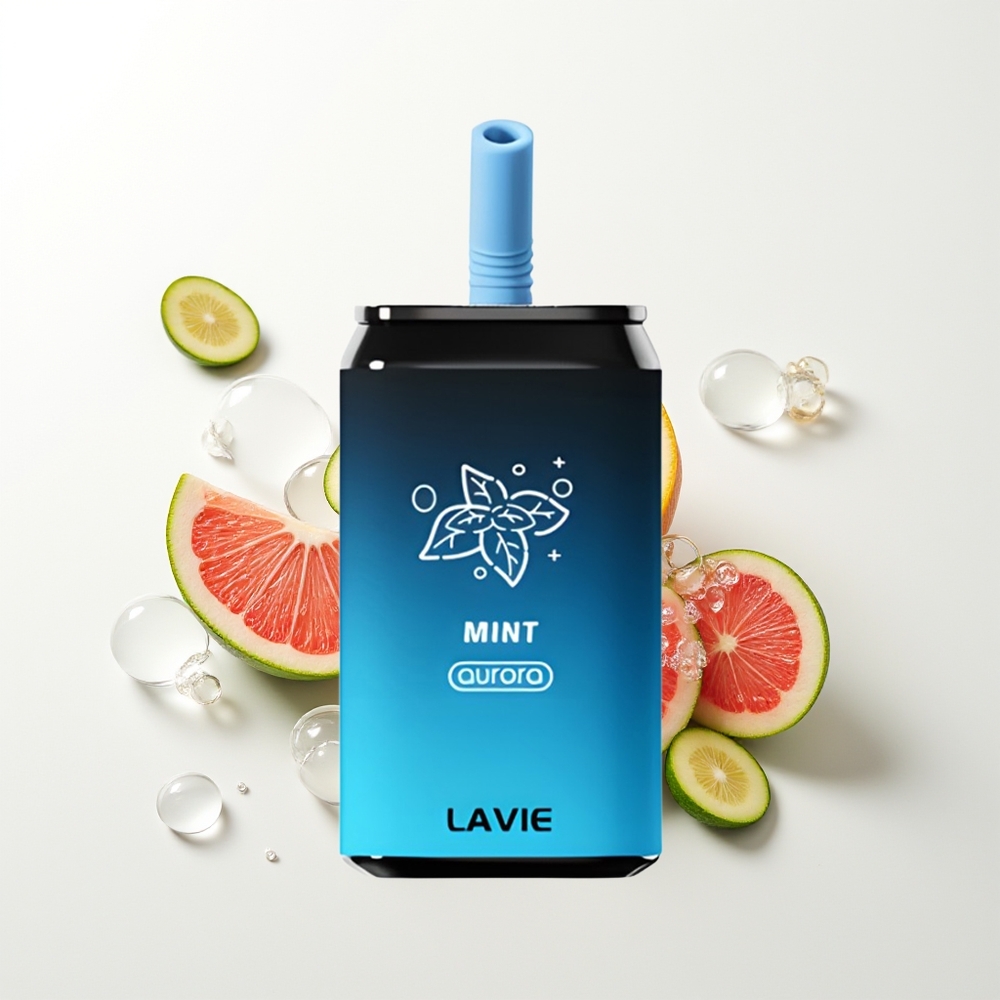 LAVIE Aurora 11000 Pūšu Mētra Vienreizējās Lietošanas Vape 22ML 650mAh Type-C