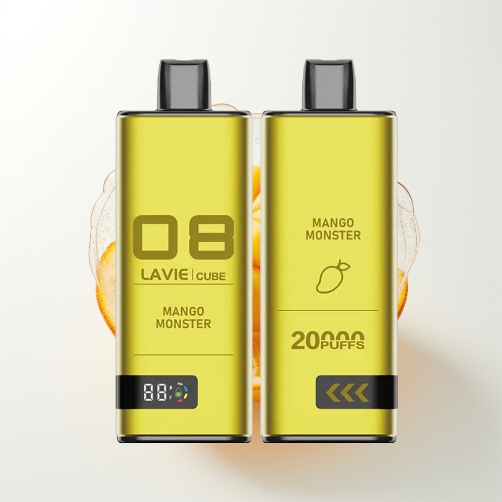 LAVIE Cube 20000 Pūšu Vienreizējās Lietošanas Vape Manga Monstrs 28ML 600mAh