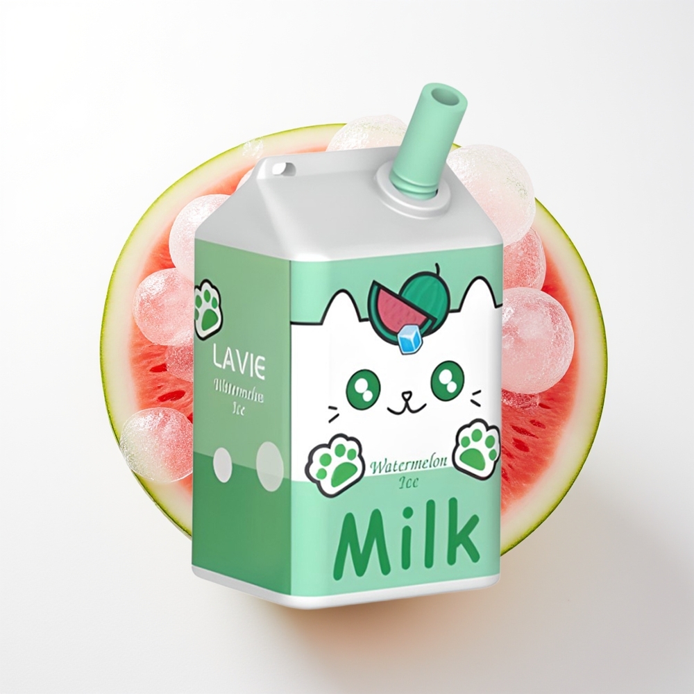 LAVIE Milk 7000 Pūši Arbūzu Ledus Vāciņš 16ML 600mAh Type-C