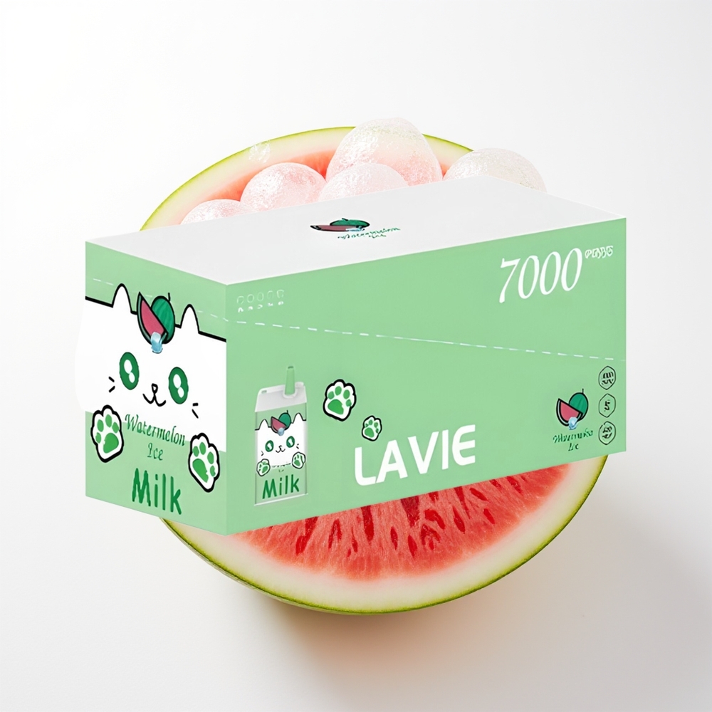 LAVIE Milk 7000 Pūši Arbūzu Ledus Vāciņš 16ML 600mAh Type-C