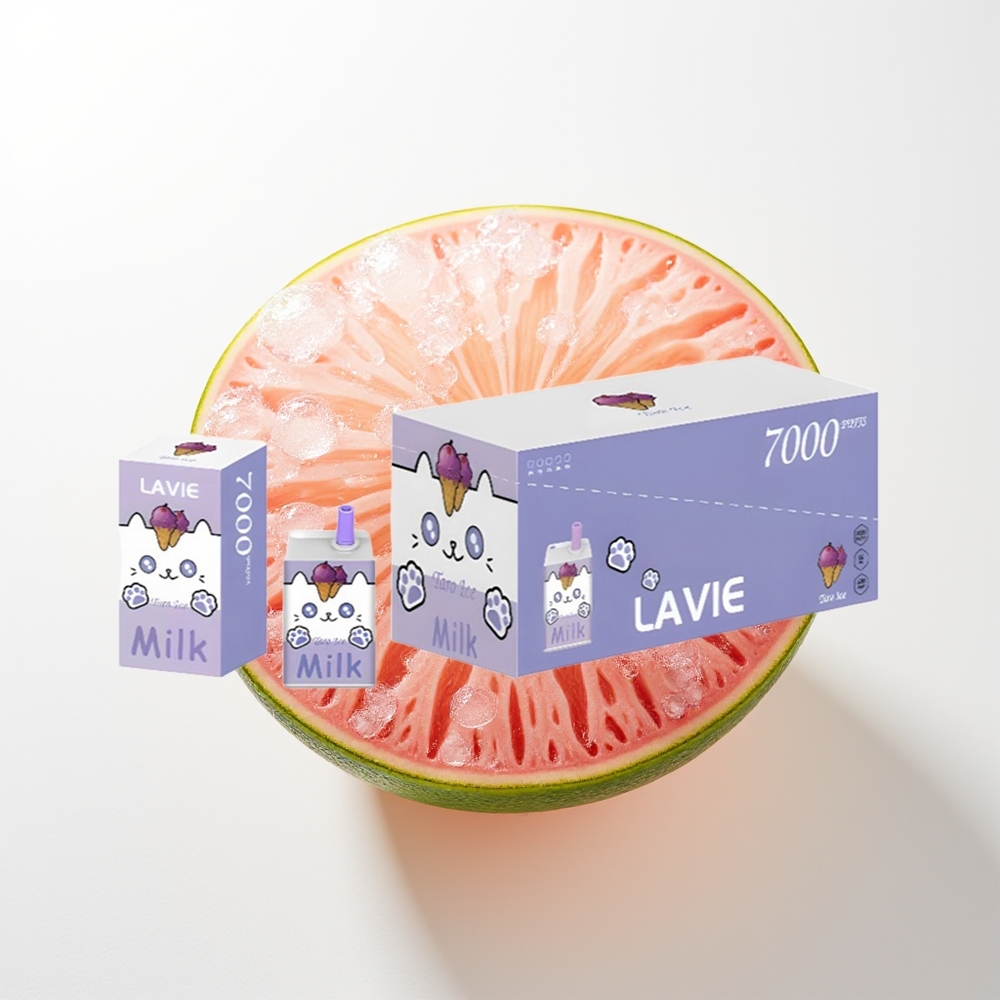 LAVIE Milk 7000 Pūši Vienreizējās Lietošanas Vape Taros Ledus 16ML 600mAh Type C