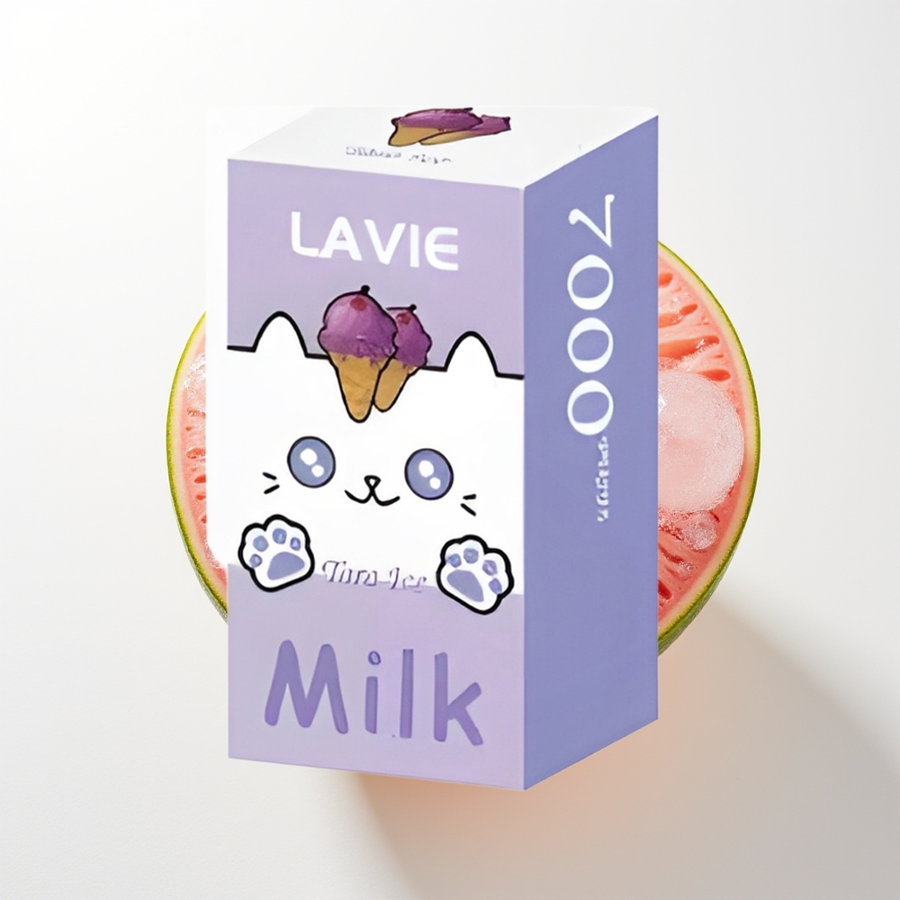 LAVIE Milk 7000 Pūši Vienreizējās Lietošanas Vape Taros Ledus 16ML 600mAh Type C