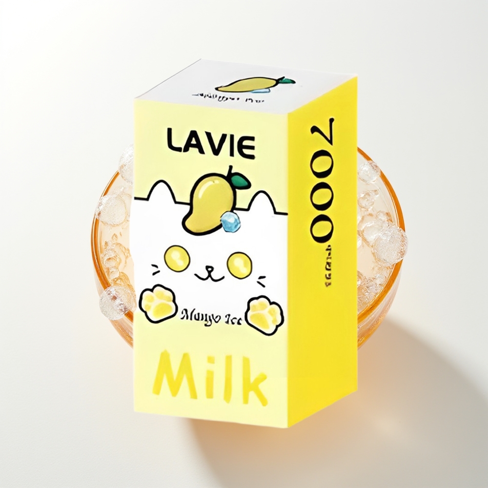 LAVIE Milk 7000 Pūšu Vienreizējās Lietošanas Vape Mango Ledus 16ML 600mAh Type C